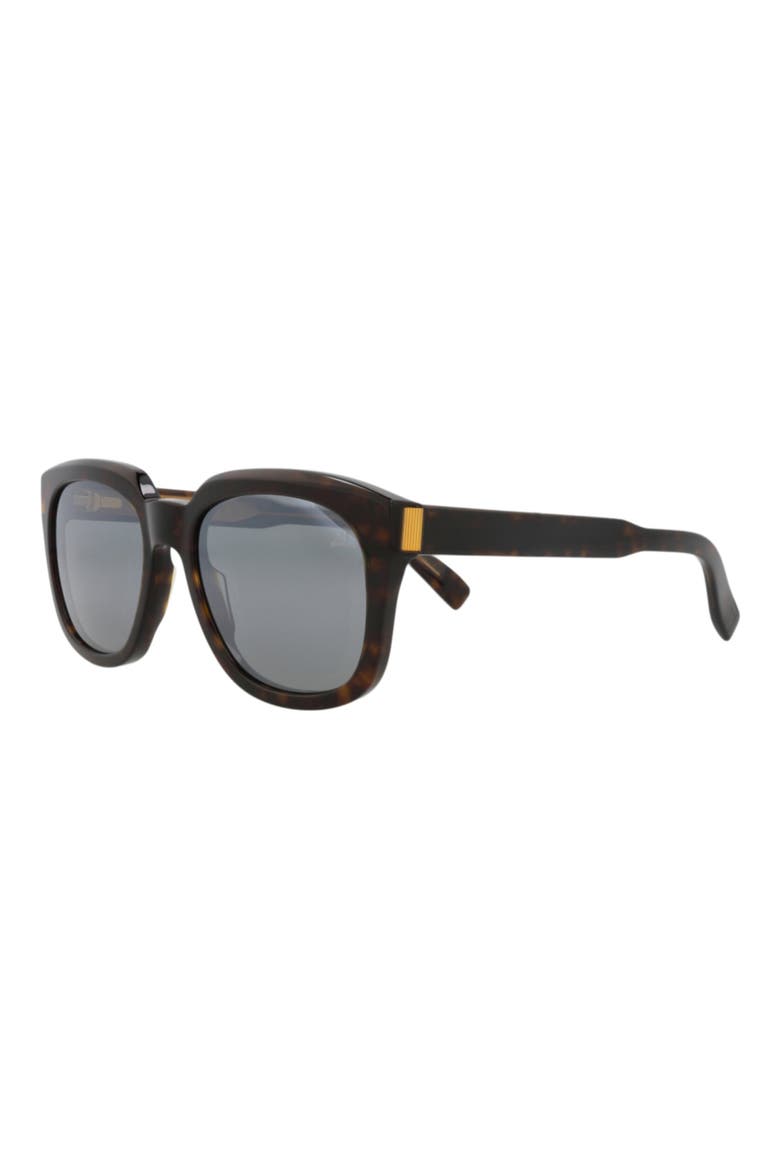 56mm Square Sunglasses, Alternate, color, HAVANA HAVANA SILVER