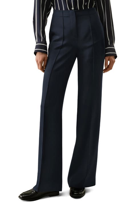 Minimalist Stretch Silk Crêpe Pant