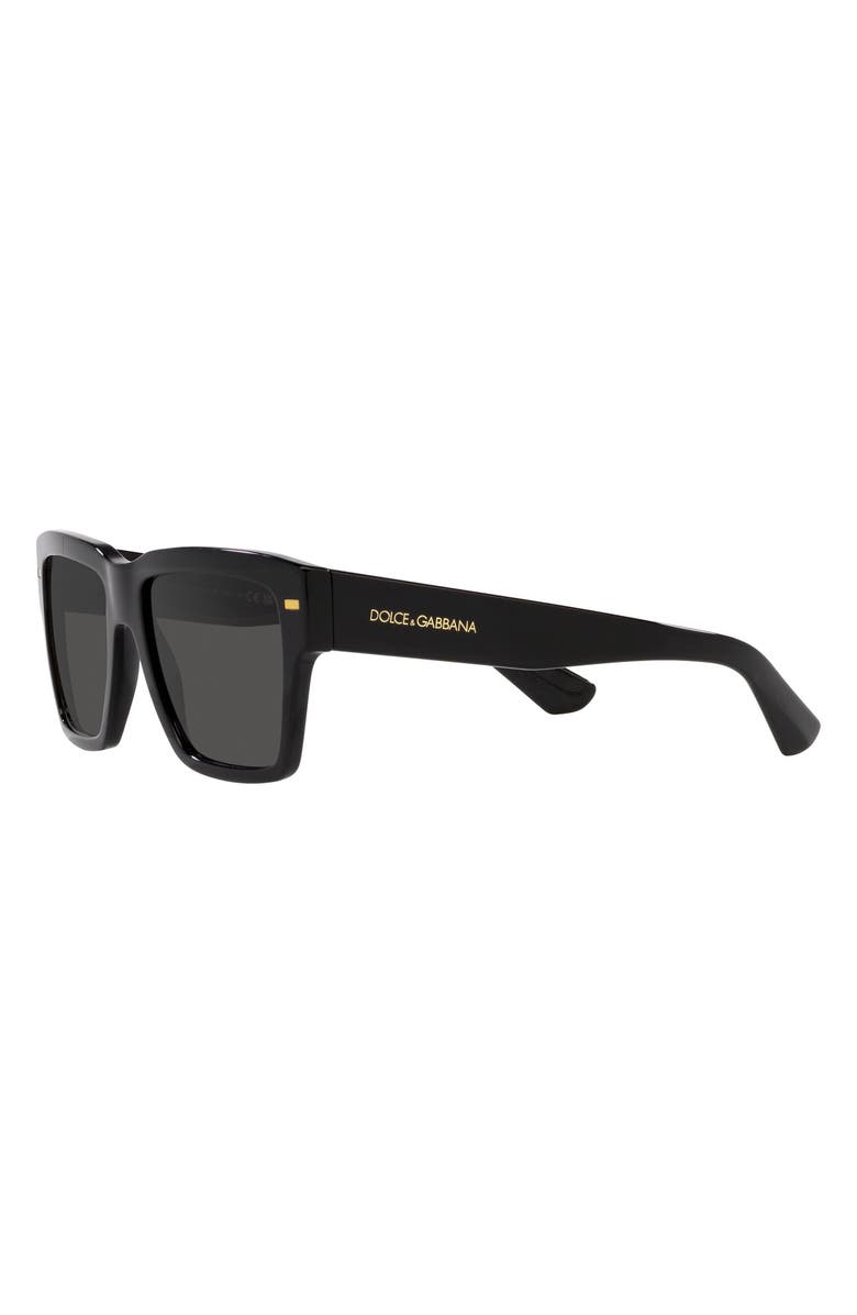 Dolce&Gabbana 55mm Square Sunglasses, Alternate, color, 