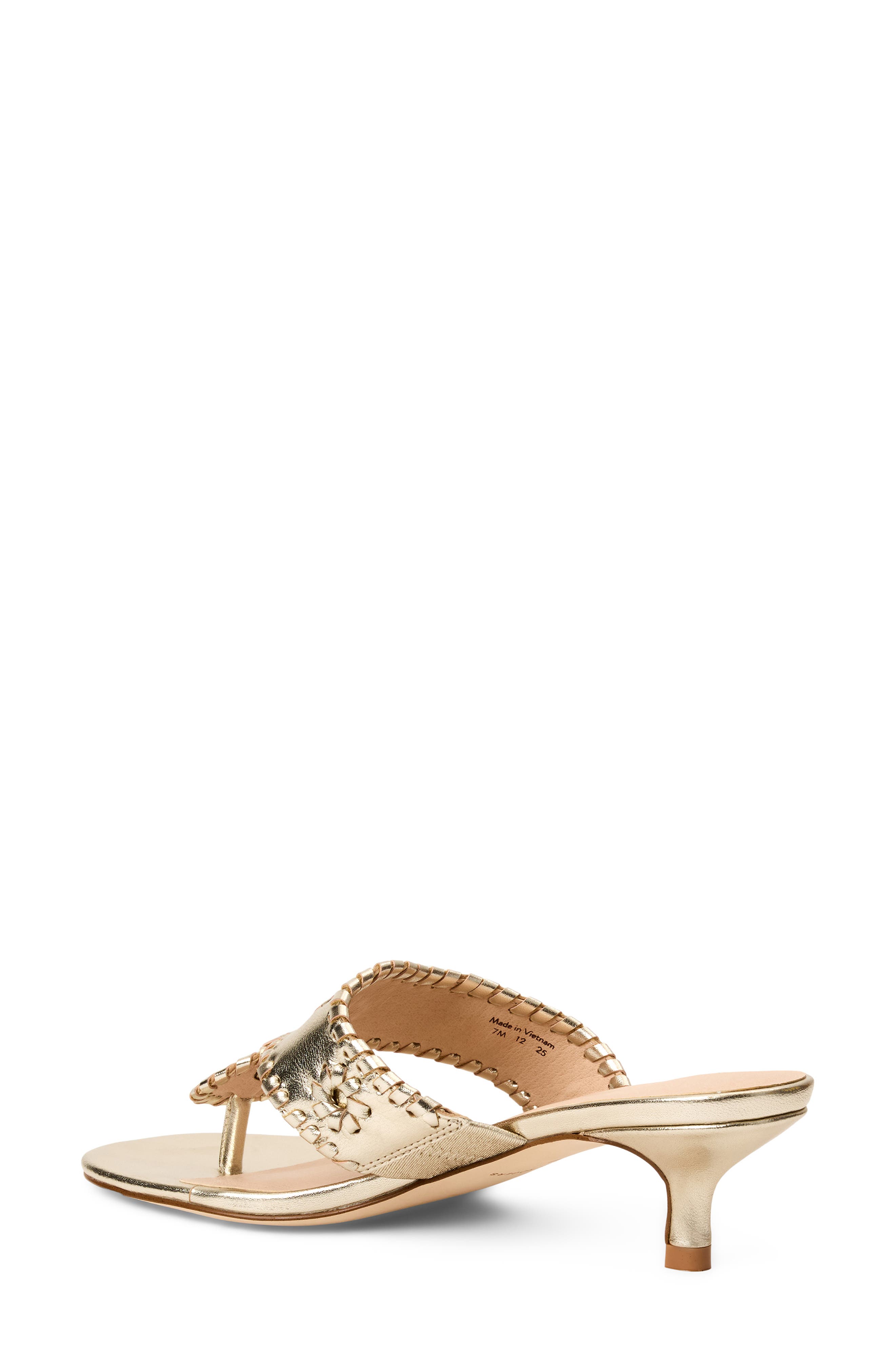 Jacks Kitten Heel Flip Flop - image 4