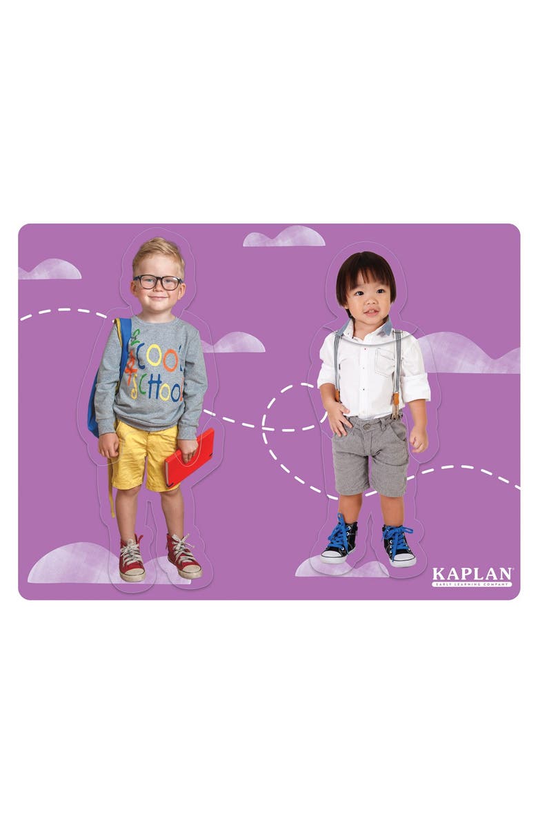 Kaplan Early Learning Company Our Friends Puzzles - Set of 4, Alternate, color, Multicolored