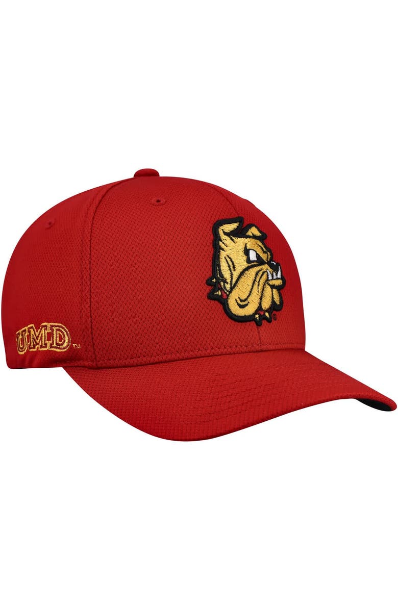 TOP OF THE WORLD Men's Top of the World  Maroon Minnesota Duluth Bulldogs Reflex Performance Flex Hat, Main, color, Maroon