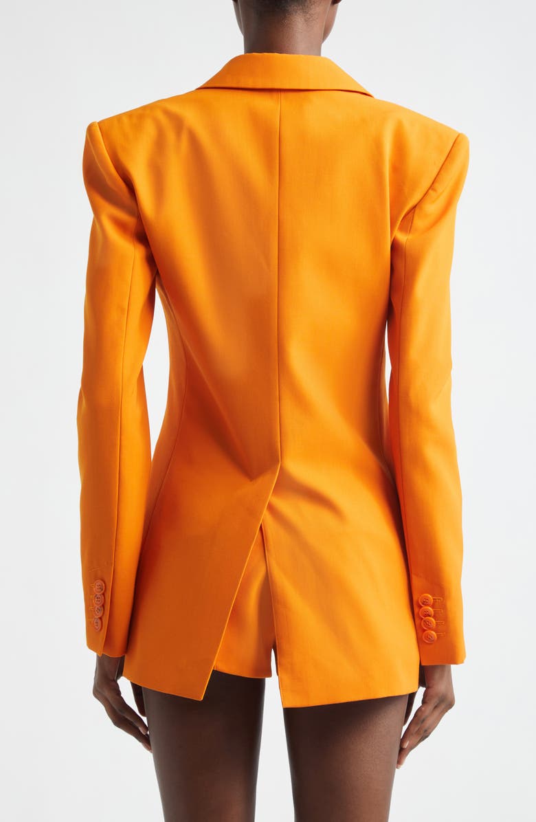 Zimmermann Alchemy Double Breasted Blazer, Alternate, color, Sunset Orange