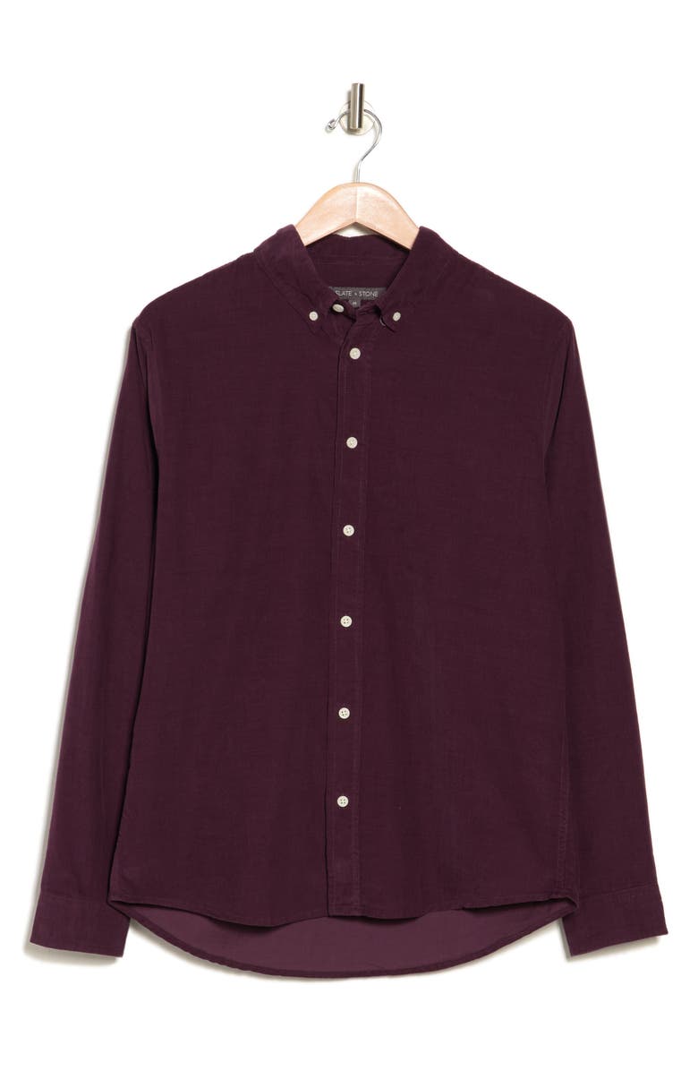 Slate & Stone Corduroy Button-Down Shirt, Alternate, color,