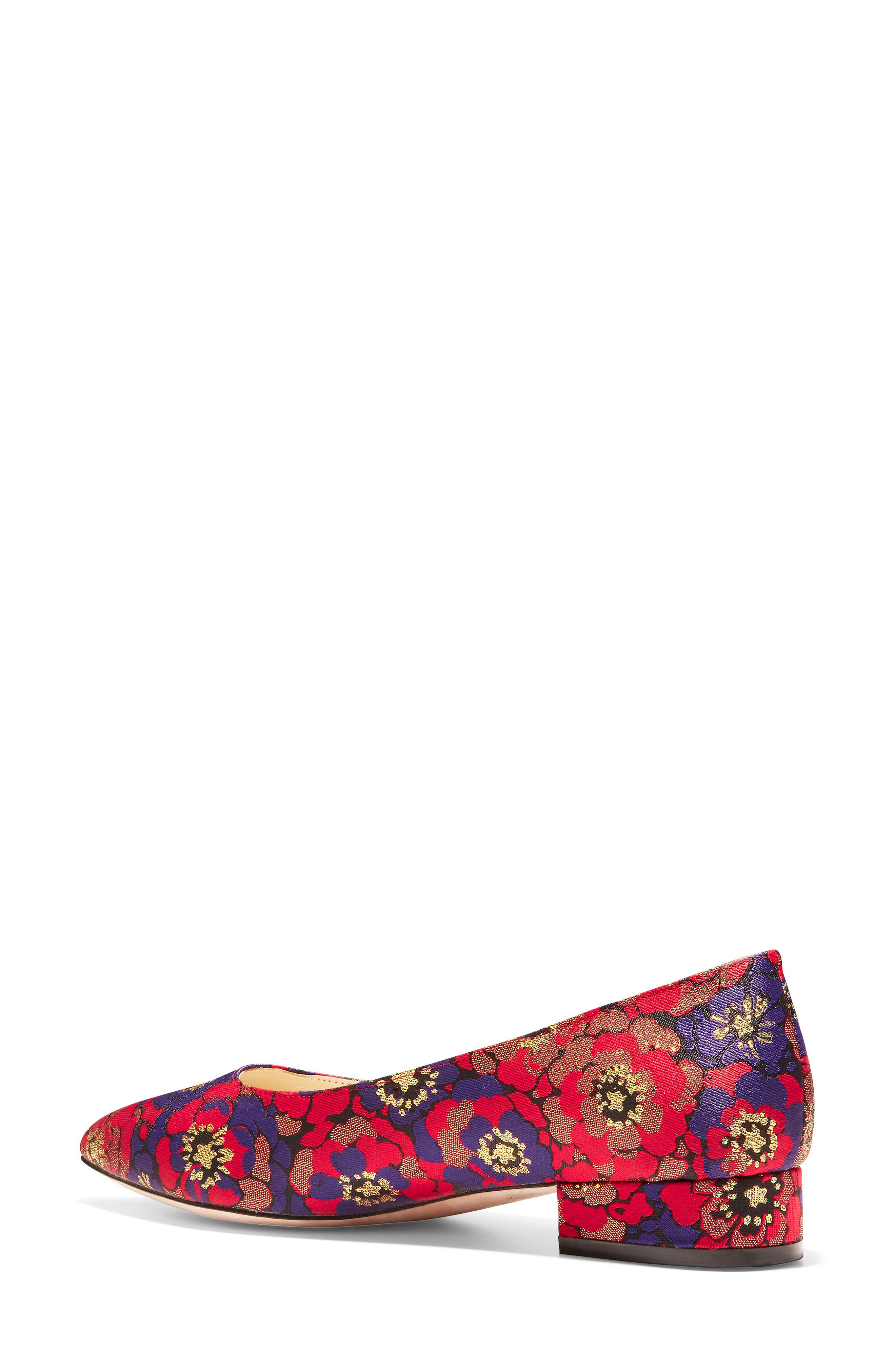 Vesta Skimmer Pump, Alternate, color, CHRYSTIE FLORAL FABRIC