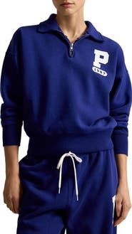 Polo Ralph Lauren Quarter Zip Graphic Sweatshirt