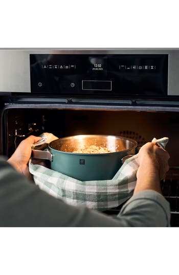Zwilling Pure 6-piece Stainless Steel Cookware Set In Green