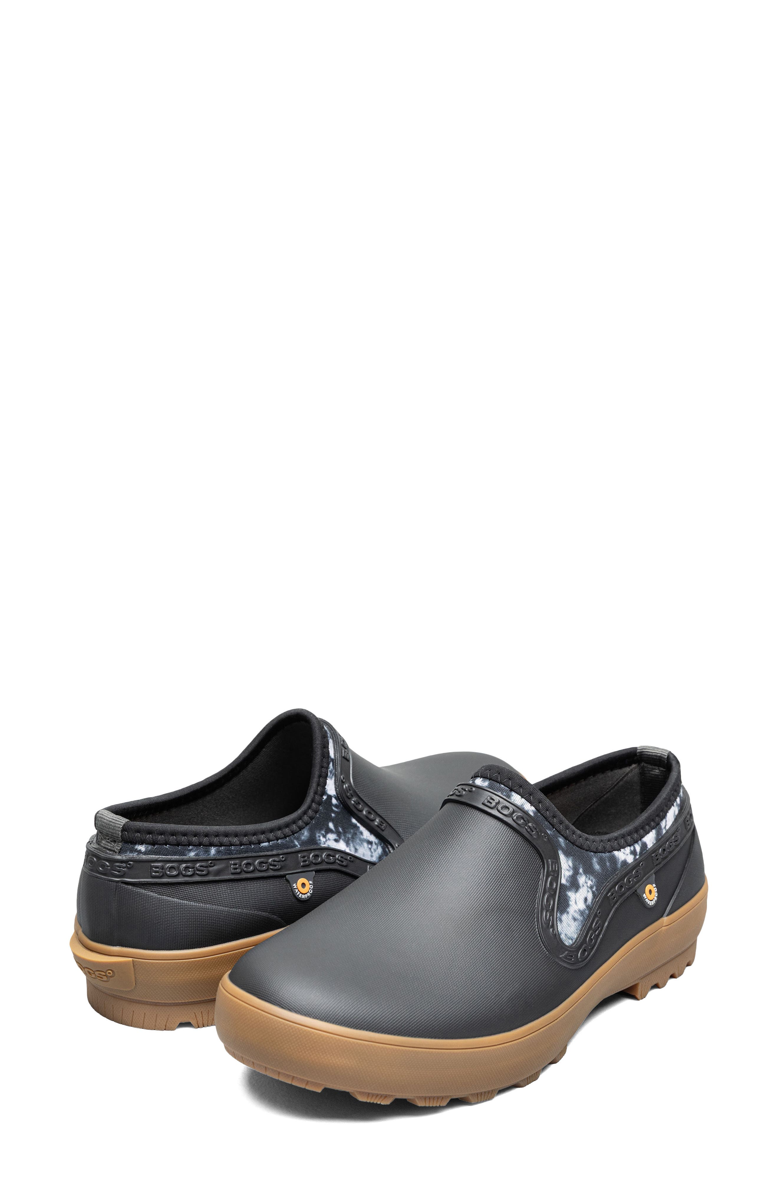 Bogs Harper Waterproof Slip-on Shoe, Alternate, color, Black Multi
