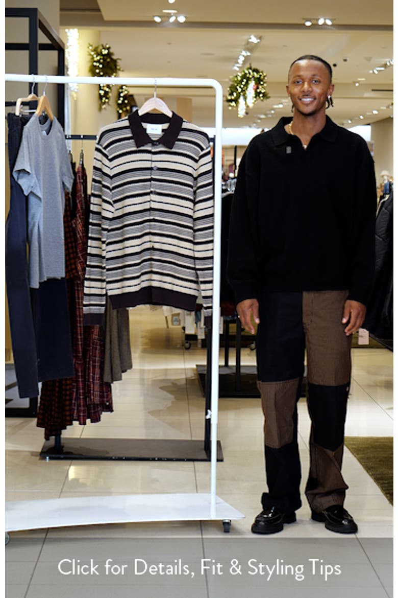 Nolan 6686 Stripe Organic Cotton Polo Cardigan video