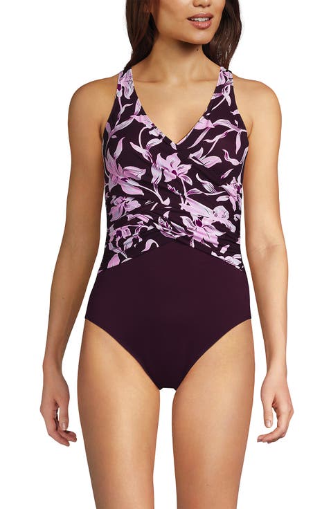 SlenderSuit Wrap One Piece Swimsuit
