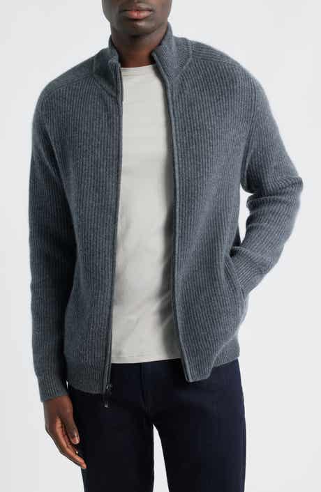 Nordstrom Luxe Cashmere Zip Cardigan