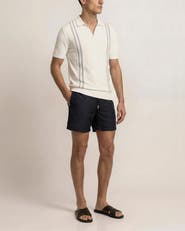 Orlebar Brown Horton Tailored Fit Silk Cotton Polo Shirt
