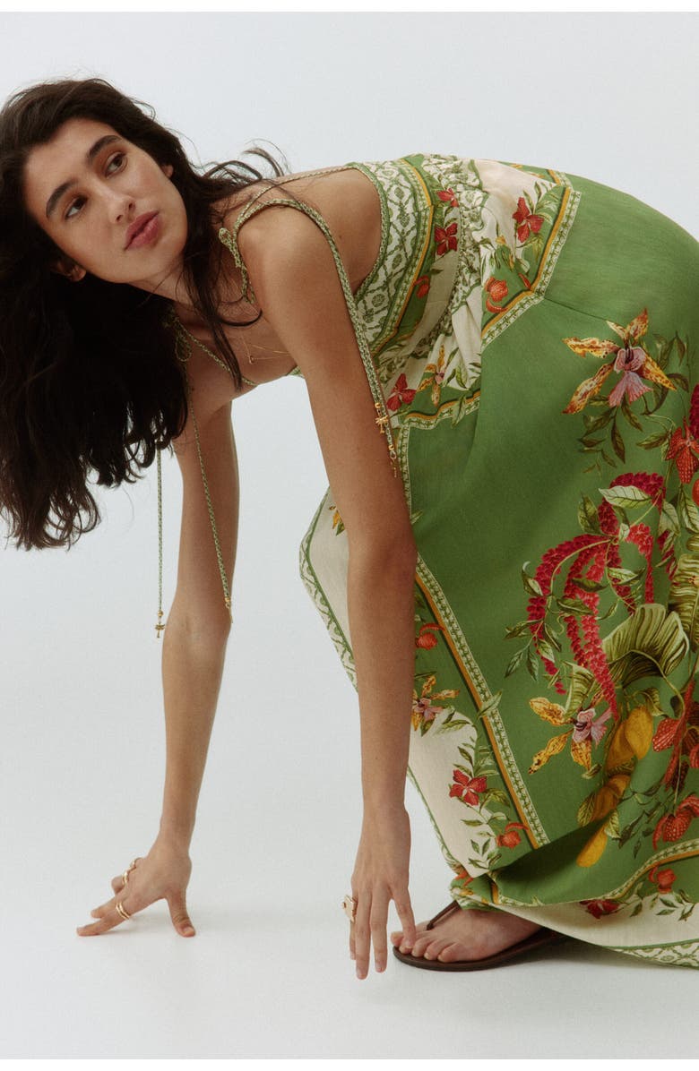 H&M Tie-strap Dress, Alternate, color,