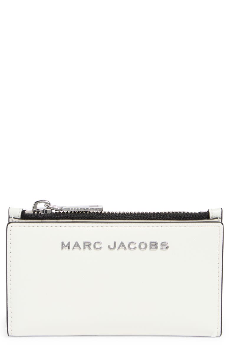 Marc Jacobs Trademarc Medium Flat Wallet, Main, color, Cotton