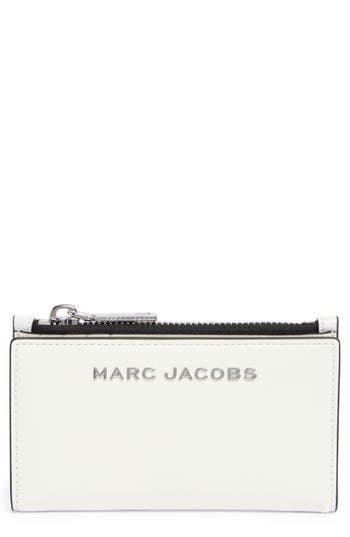 Marc Jacobs Medium Flat Wallet In Cotton