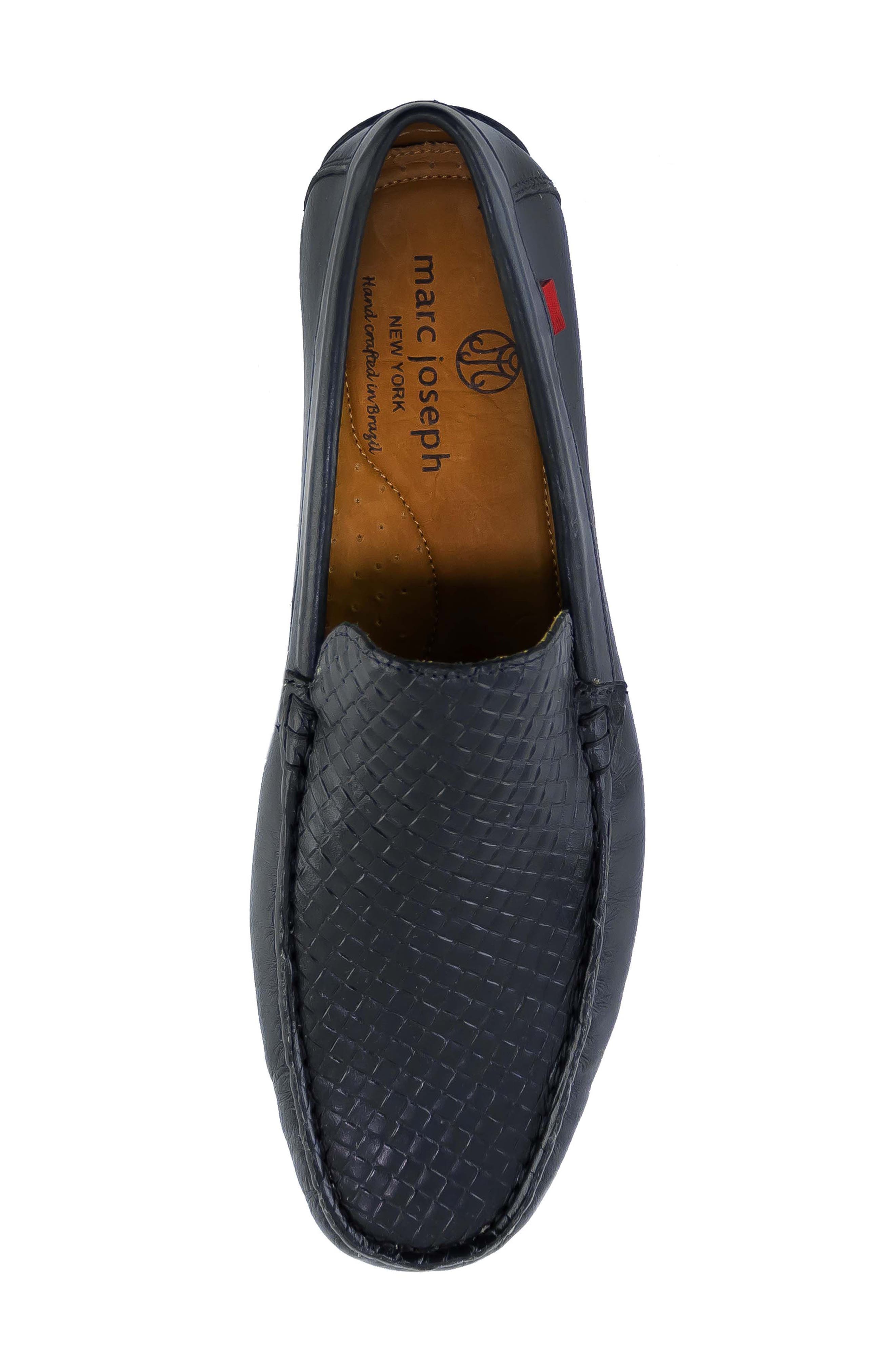 Marc Joseph New York Beacon Street Woven Loafer, Alternate, color, Black Napa