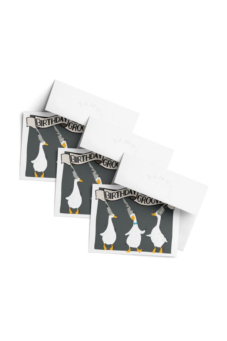 Birthday Greeting Card Pack (3ct) "Birthday Grooves Dance", Main, color, Multi-Pack