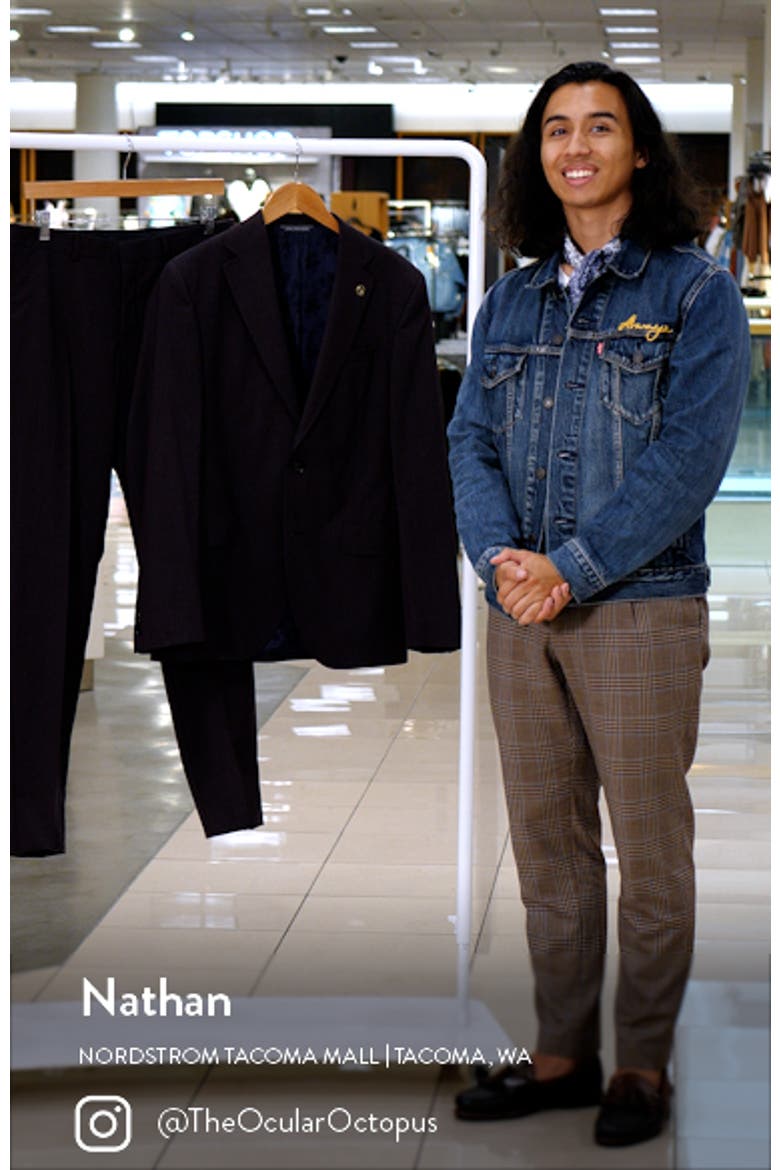 Roger Extra Slim Fit Stretch Wool Suit video