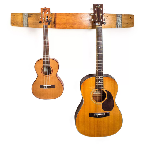 Wine Barrel Guitar Rack by Alpine Wine Design