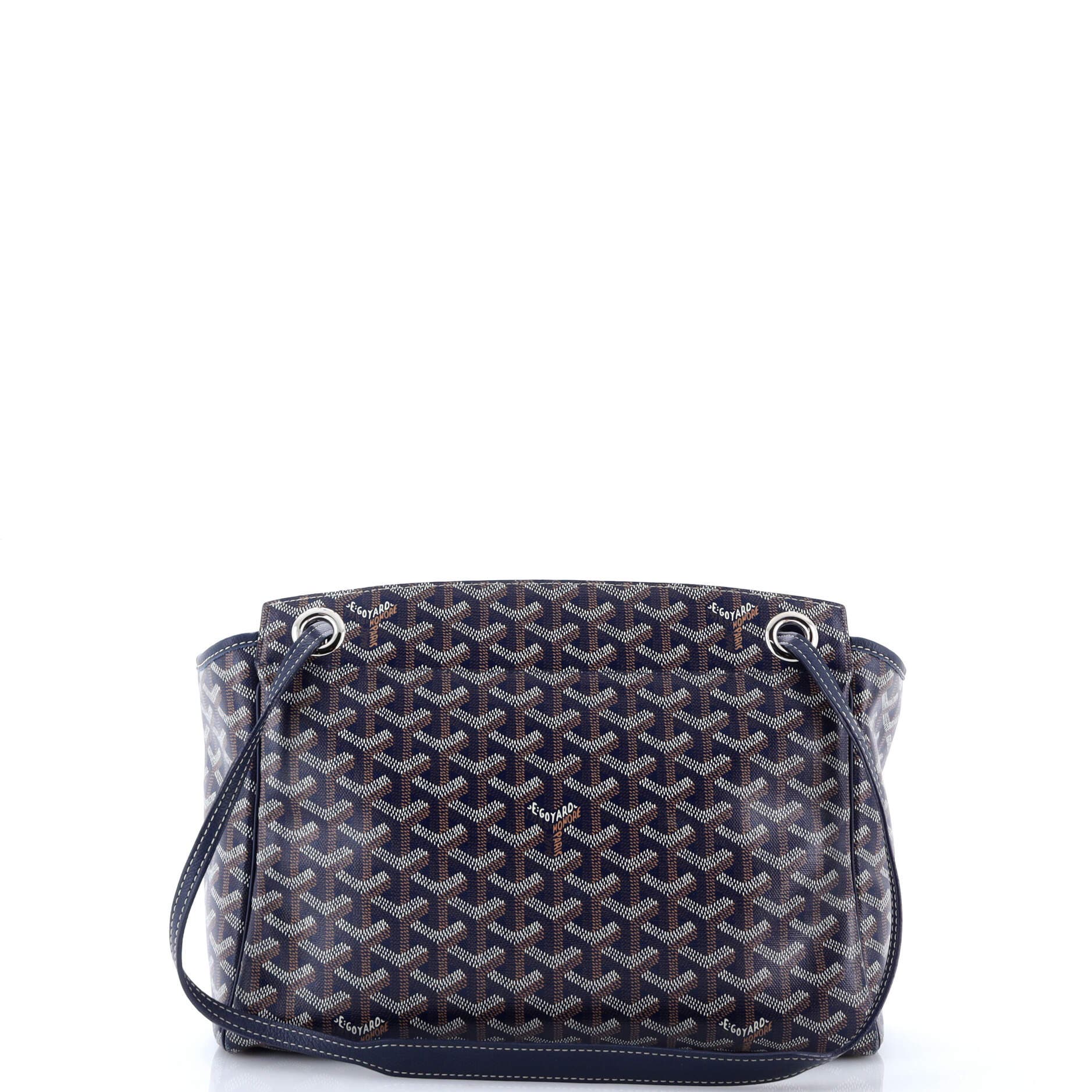 Pre-Owned Goyard Rouette Bag Coated Canvas PM, Alternate, color, 