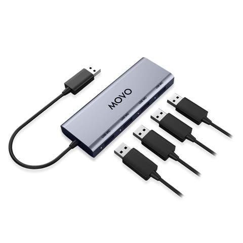 UMX-1 USB Microphone Hub - Connects 4 USB Microphones to Computers