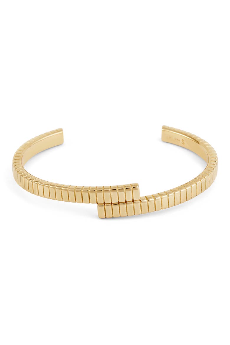 Slim Joia Twist Cuff Bracelet, Main, color, YELLOW GOLD