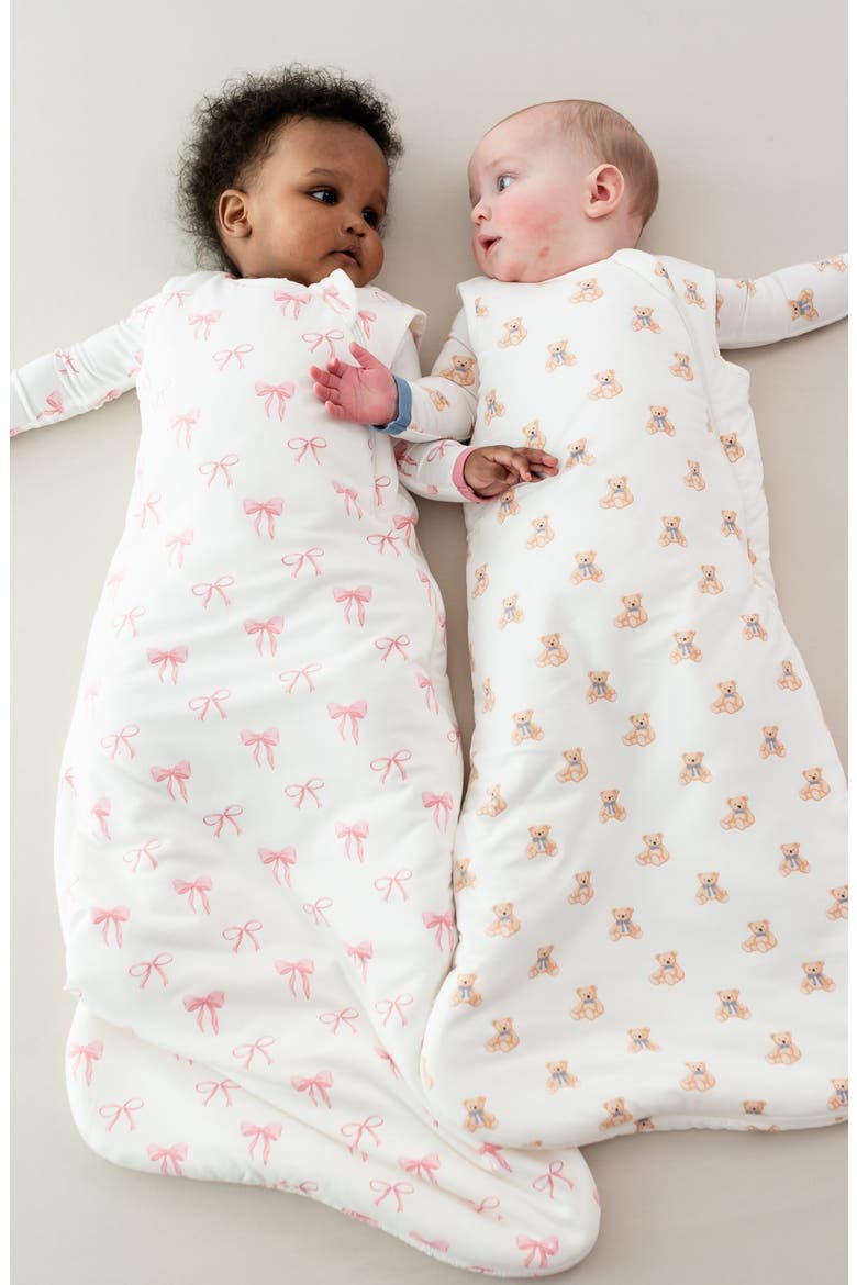 The Original Sleep Bag™ Teddy Bear Print Wearable Blanket, Alternate, color, TEDDY BEAR