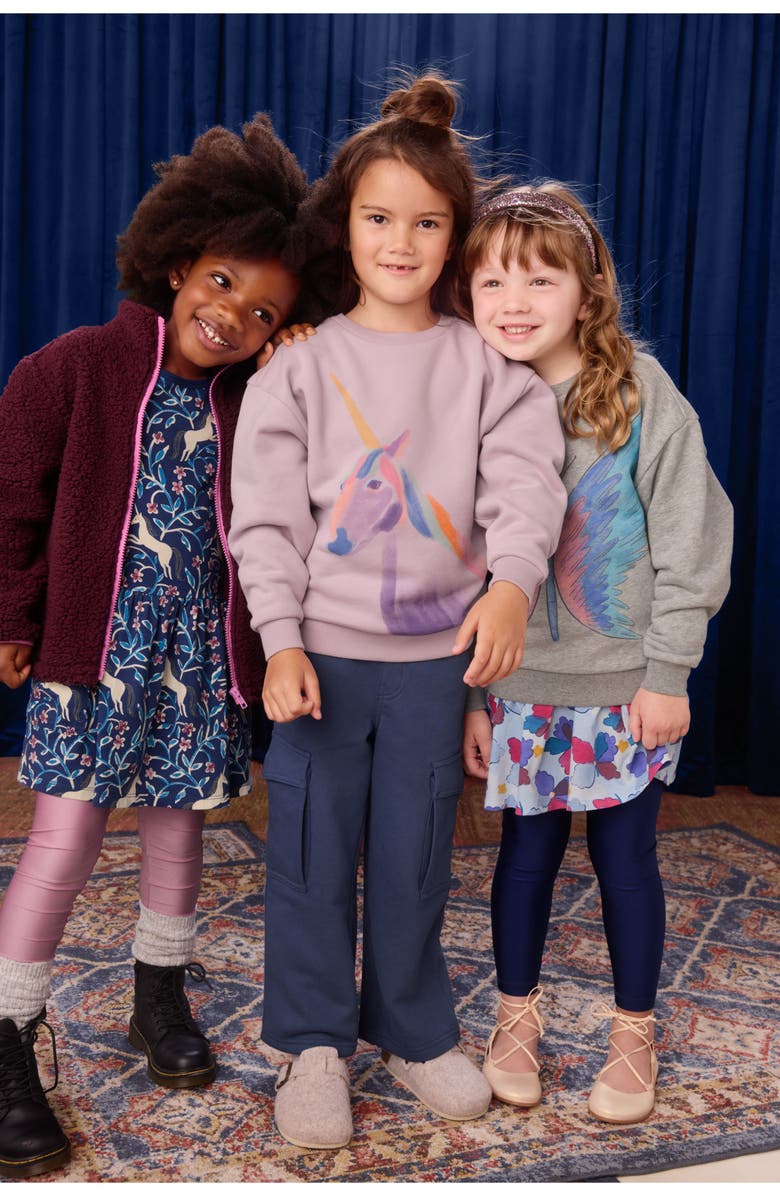 Tea Collection Painted Unicorn Popover, Alternate, color, 