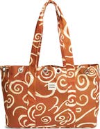 Damson Madder Large Canvas Eyelet Tote