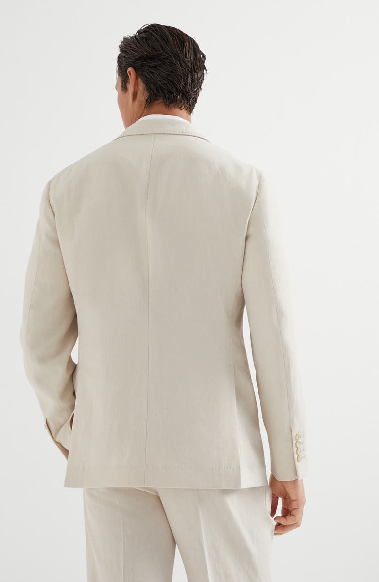 Brunello Cucinelli Deconstructed Cavallo blazer, Alternate, color, 