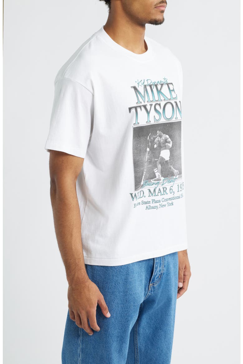 Mike Tyson Headlines Graphic T-Shirt, Alternate, color, WHITE