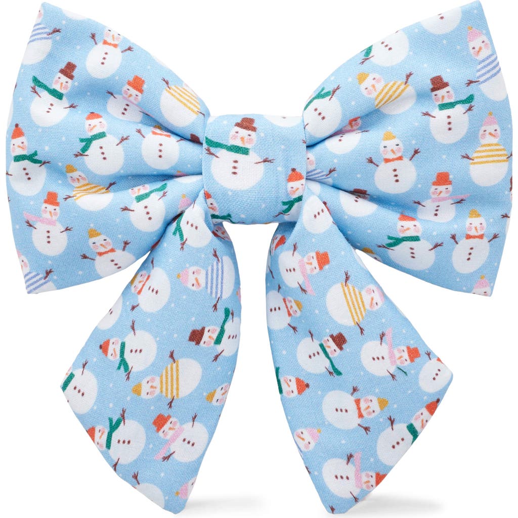 The Foggy Dog Lady Dog Bow in Frosty Friends  product