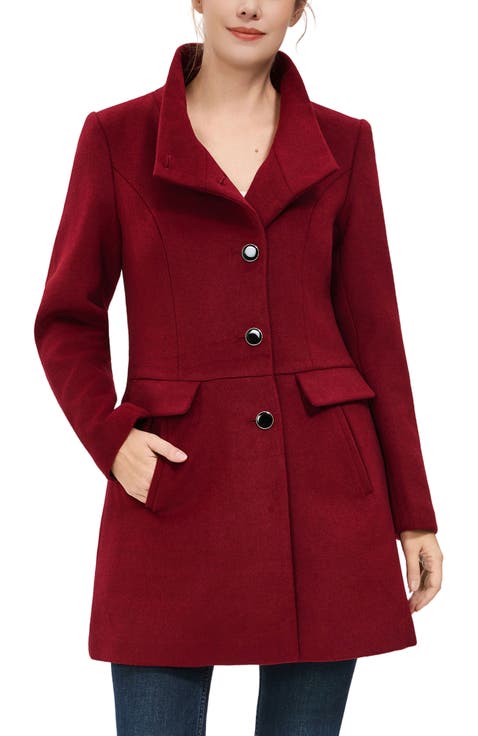 Women's Olivia Wool Blend Walking Coat