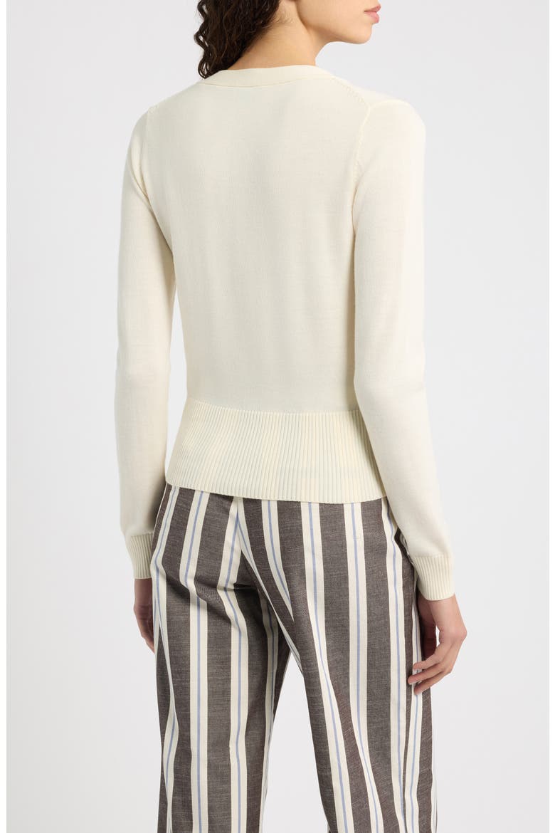 Amal Cardigan, Alternate, color, IVORY