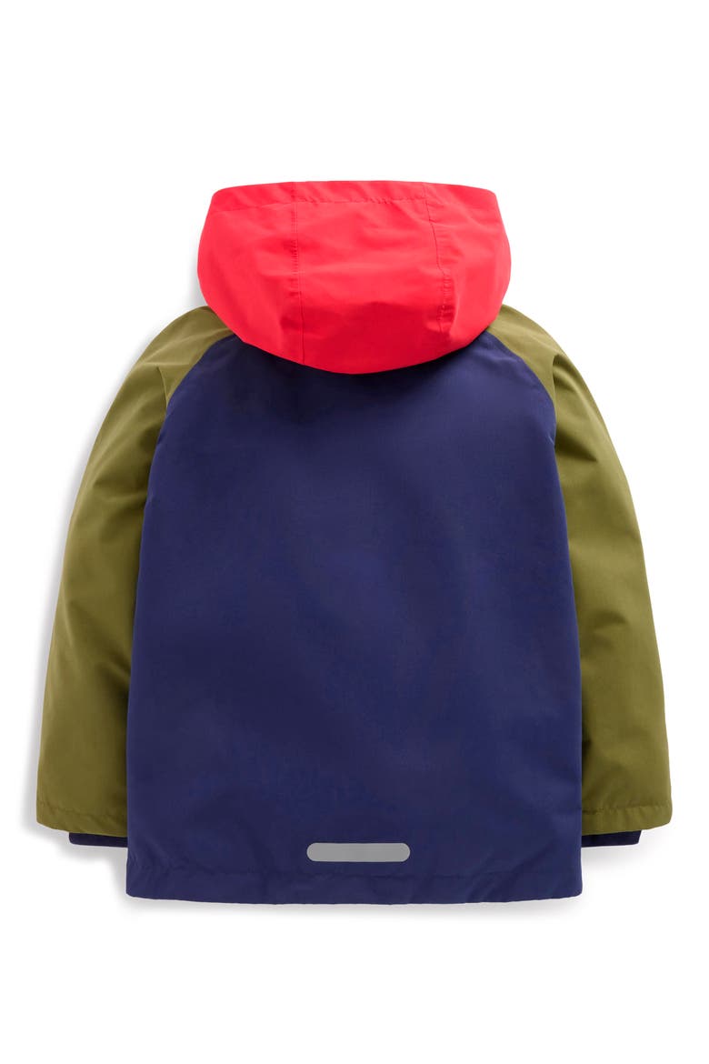 Kids' Waterproof Colourblock Fisherman's Jacket, Alternate, color, COLOURBLOCK