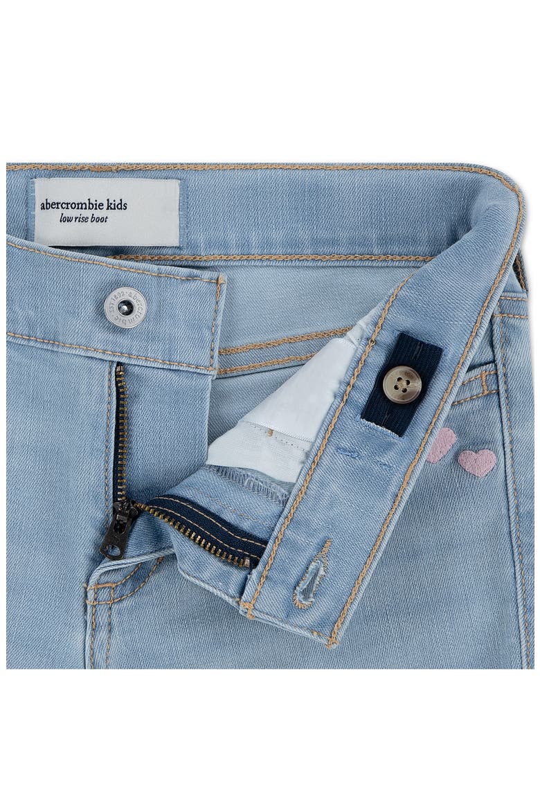Kids' Y2K Low Rise Bootcut Jeans, Alternate, color, OPAL
