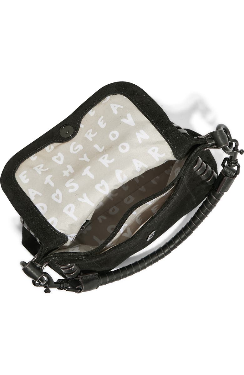 AIMEE Mini Zen Leather Crossbody Bag, Alternate, color,