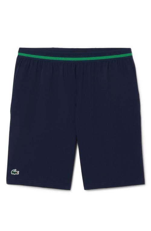 Lacoste Tech Shorts In Blue