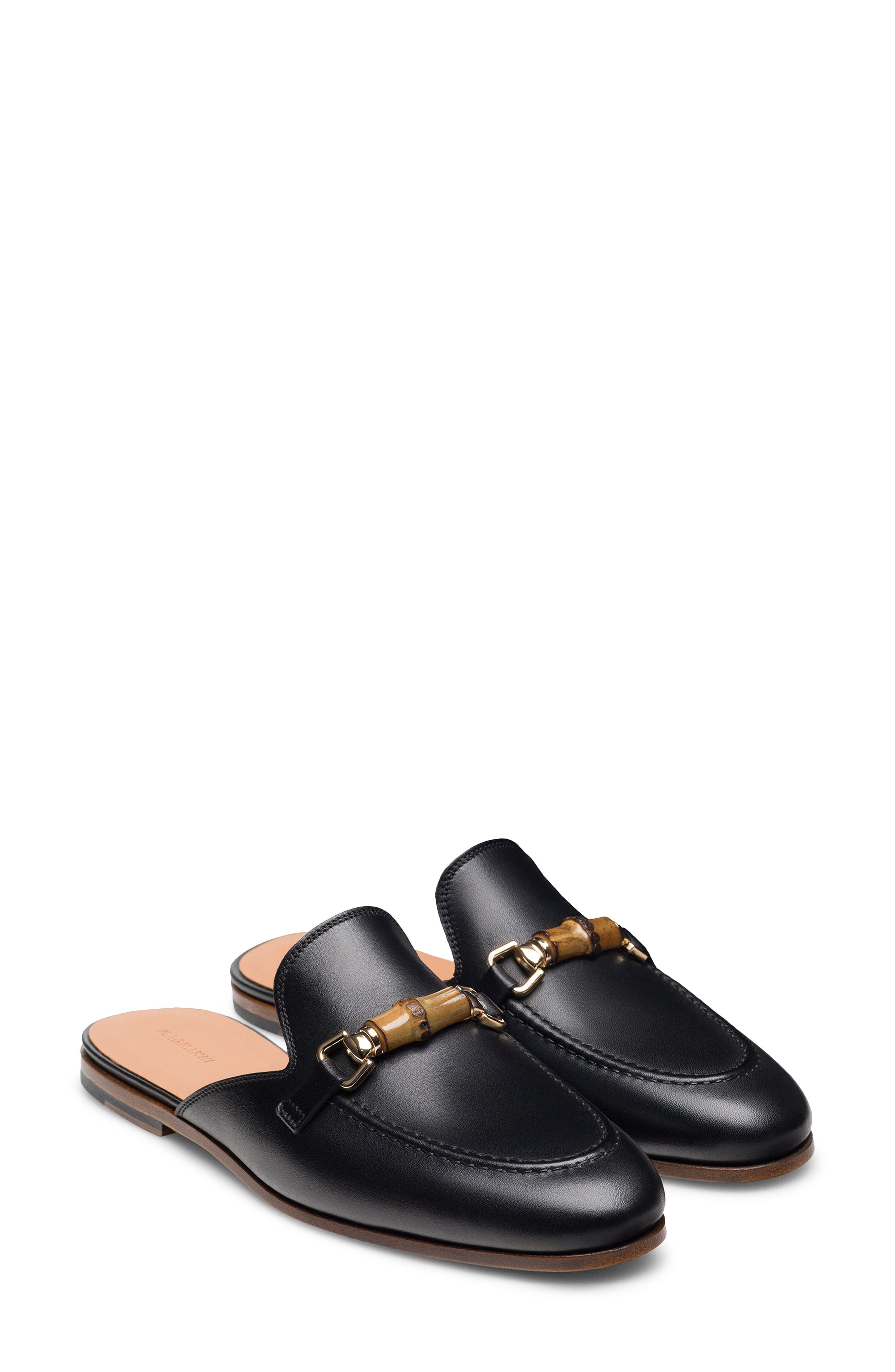Magnanni Sienna Luck Mule, Main, color, Black