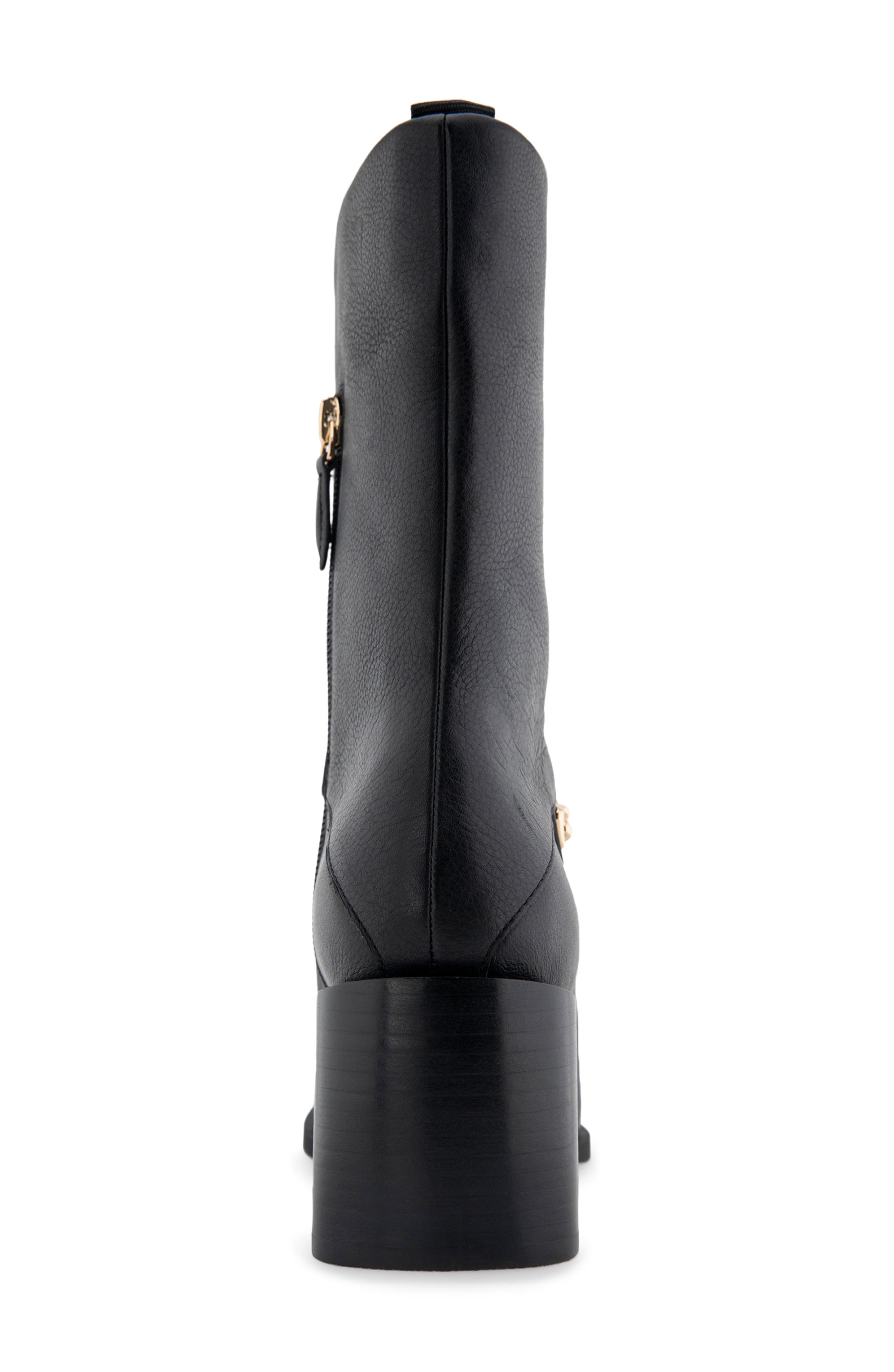 Aerosoles Oro Bootie, Alternate, color, Black Leather