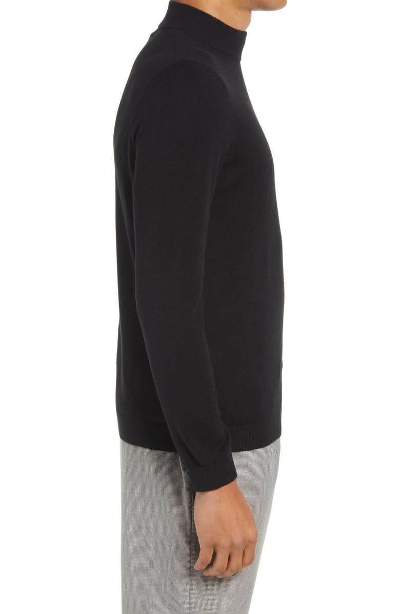 Open Edit Mock Neck Sweater, Alternate, color,