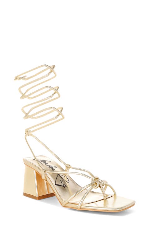 Spruce Dessert Ankle Wrap Sandal (Women)