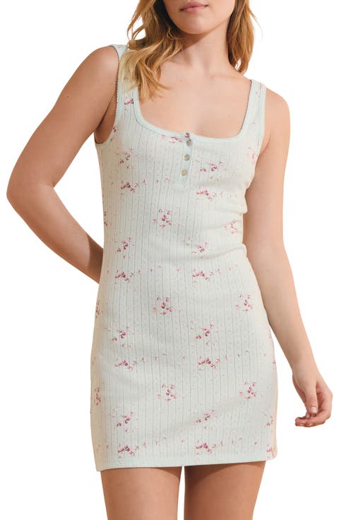 Katell Pointelle Cotton Nightgown