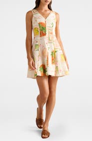 Ever New Fran Fit & Flare Minidress
