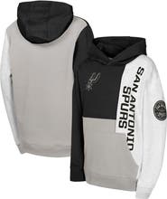 Outerstuff Youth Black San Antonio Spurs Splash Pullover Hoodie