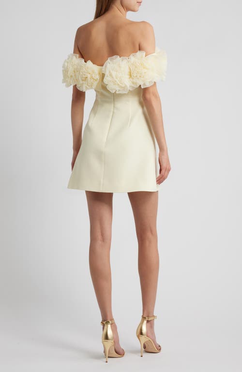 Sonya Moda Nahla Rosette Off The Shoulder Cocktail Minidress