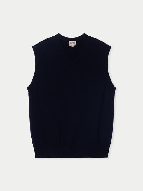Timeless V-Neck Cashmere Vest