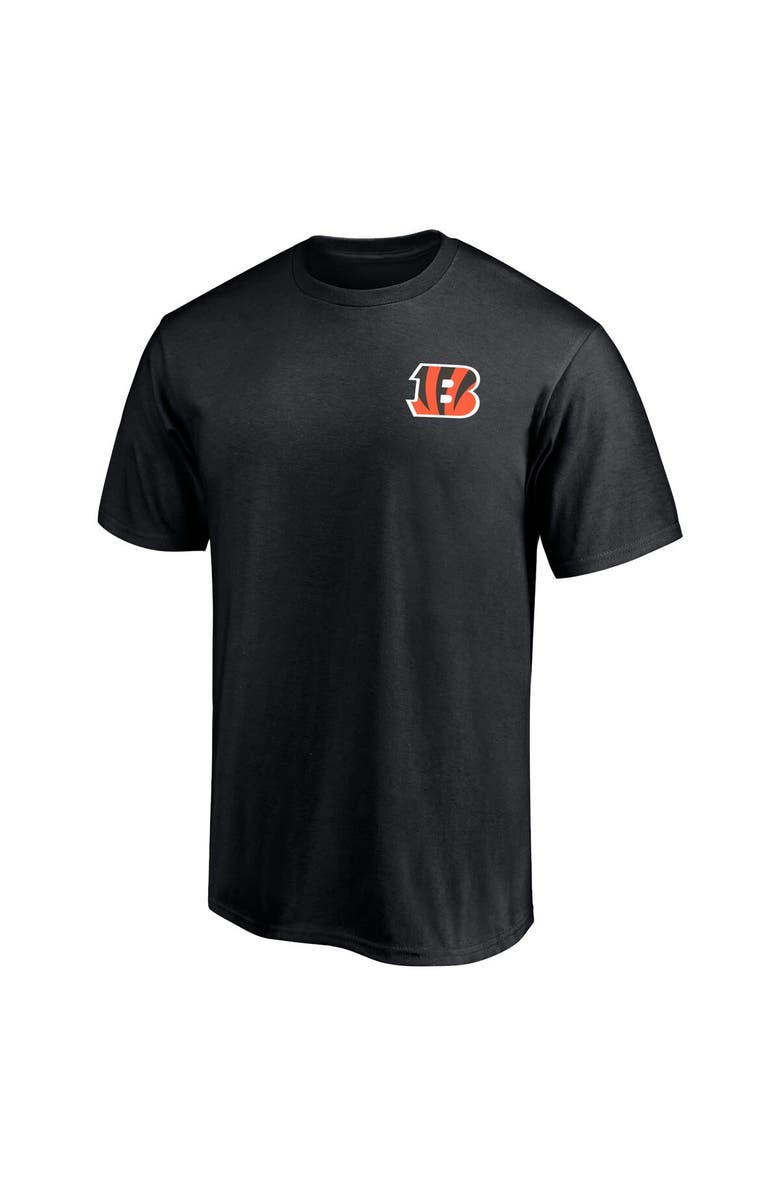 FANATICS Men's Fanatics Branded Black Cincinnati Bengals #1 Dad T-Shirt, Alternate, color,