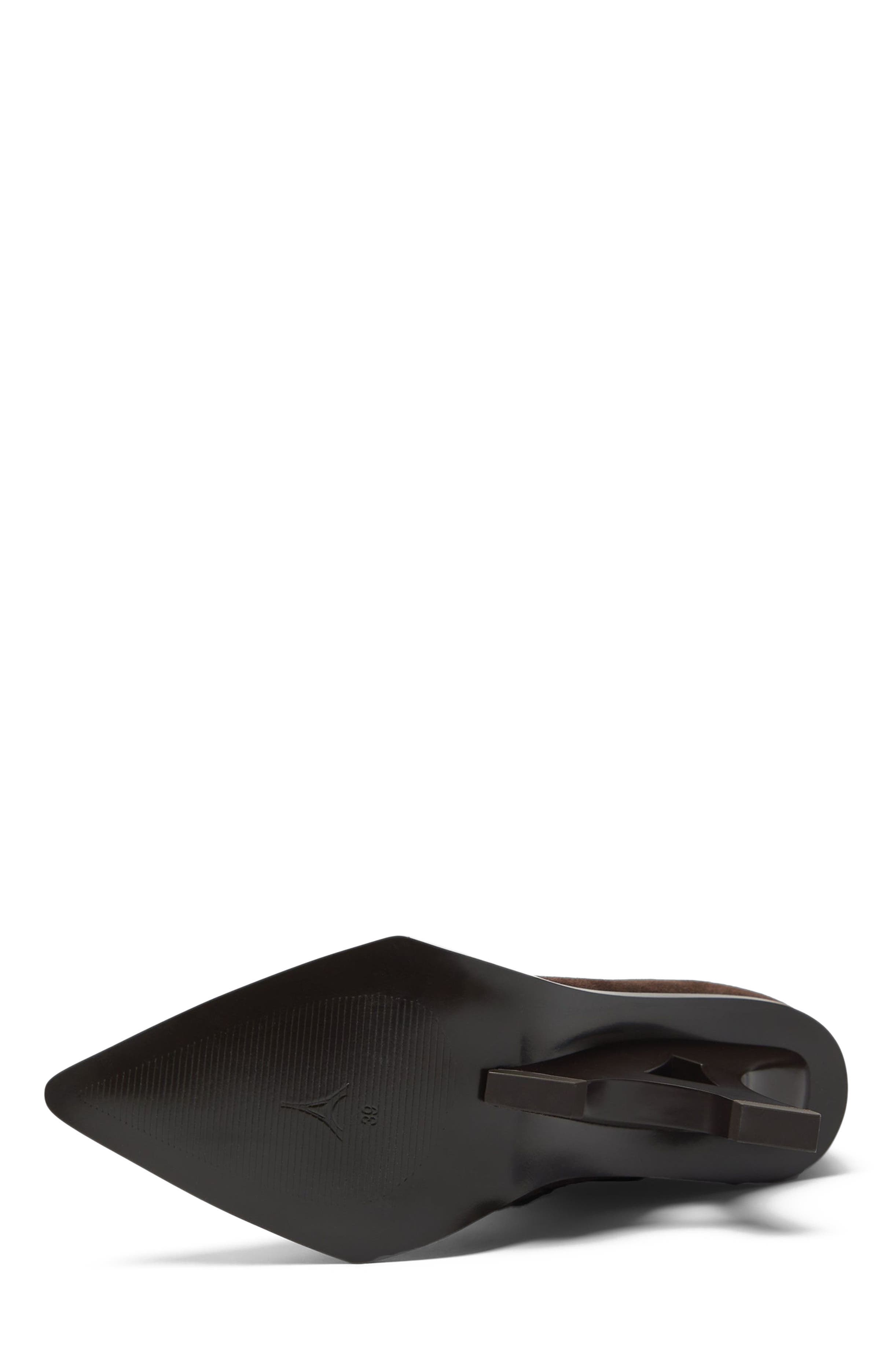 The Eiffel Heeled Suede Boot, Alternate, color, Espresso