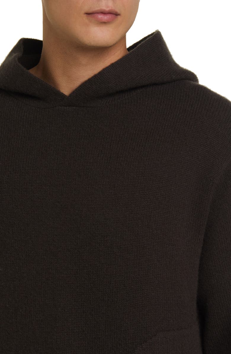 FRAME Cashmere Pullover Hoodie, Alternate, color, Marron